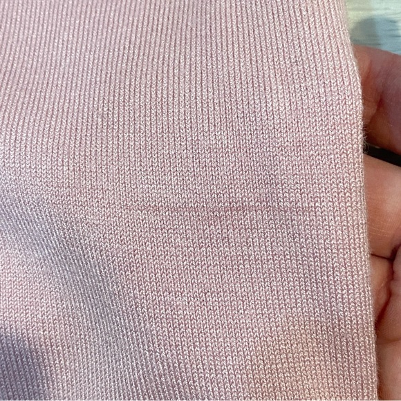 Laura Petites Coquette Girl Feline Turtleneck in Pink with Pearl Accents - Picture 16 of 17